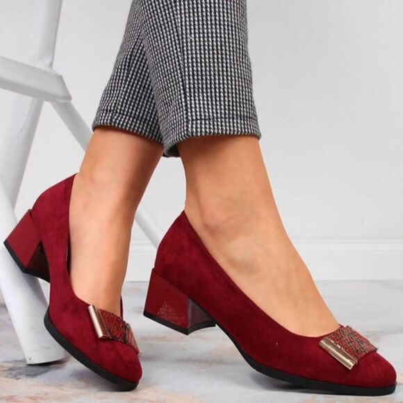 ATHENA ALEXANDRA KAPRI WOMEN'S BLOCK HEEL PUMP - Picture 1 of 13